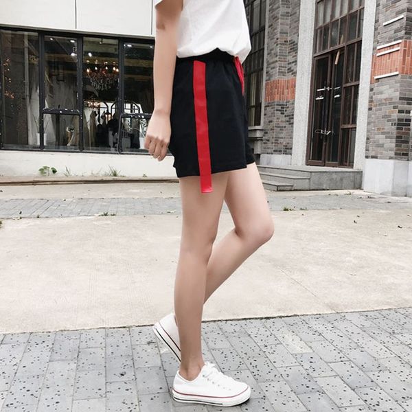 2018 new spring and summer anti-light three-point women wear large insurance was thin tight thin short, Black;blue
2018 new spring and summer anti-light three-point women wear large insurance was thin tight thin short, Black;blue