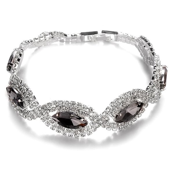 blue crystal bracelet for wedding bracelet charm women bangles jewelry pulseira feminina, Black
blue crystal bracelet for wedding bracelet charm women bangles jewelry pulseira feminina, Black