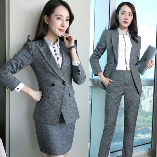 new business blazers pants suit solid simple 2 two piece set long slim jacket + pants slim women blazers and jackets plus size, White;black
new business blazers pants suit solid simple 2 two piece set long slim jacket + pants slim women blazers and jackets plus size, White;black