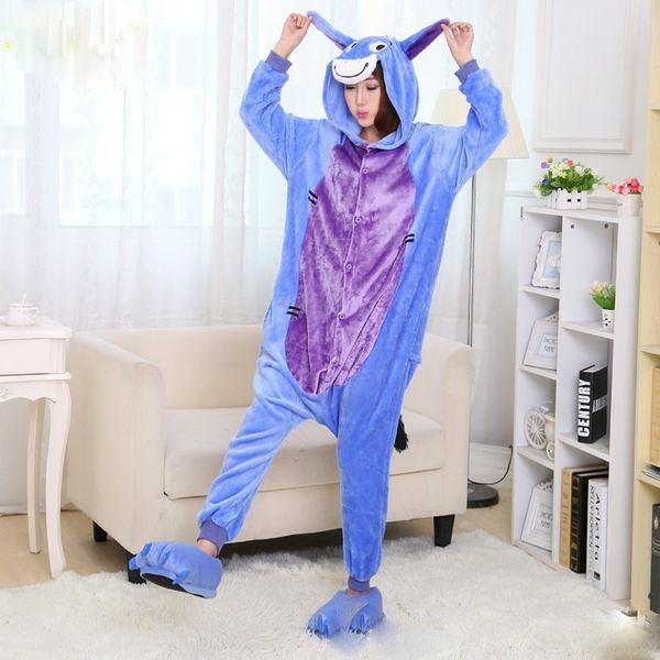 women animal pajamas cute donkey soft thick one-piece pajamas for women lady onesie sleepwear nightwear, Black;red
women animal pajamas cute donkey soft thick one-piece pajamas for women lady onesie sleepwear nightwear, Black;red