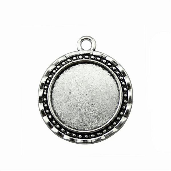 12 pieces cabochon cameo base tray bezel blank jewelry materials simple single side one hanging inner size 20mm round glass cabochons, Slivery;crystal
12 pieces cabochon cameo base tray bezel blank jewelry materials simple single side one hanging inner size 20mm round glass cabochons, Slivery;crystal