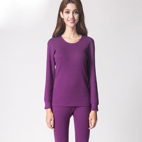 Women Thermal Underwear Suit Long Johns 100% Cotton Solid Color Slim Round Neck Long Sleeve Winter Couple Underwear Set
Women Thermal Underwear Suit Long Johns 100% Cotton Solid Color Slim Round Neck Long Sleeve Winter Couple Underwear Set