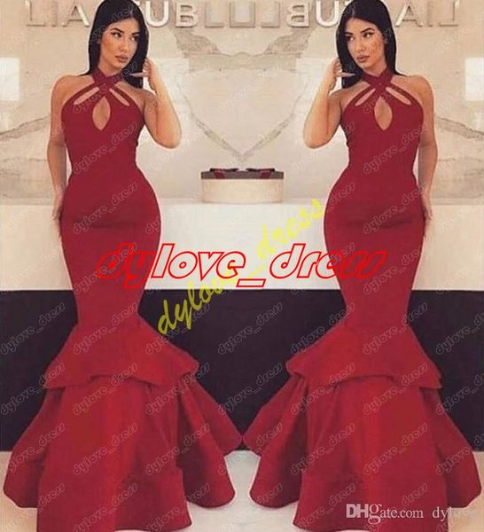 2018 elegant plus size dark red arabic mermaid dress elegant vestido de festa red prom dress evening dresses, Black;red
2018 elegant plus size dark red arabic mermaid dress elegant vestido de festa red prom dress evening dresses, Black;red