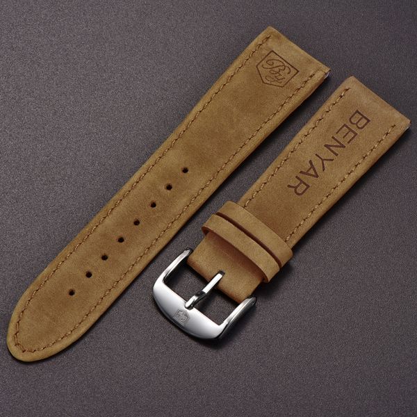 d'origine benayr bracelet en cuir pour by-5102m montre largeur de bande 22mm pour by-5104m, Slivery;brown
d'origine benayr bracelet en cuir pour by-5102m montre largeur de bande 22mm pour by-5104m, Slivery;brown