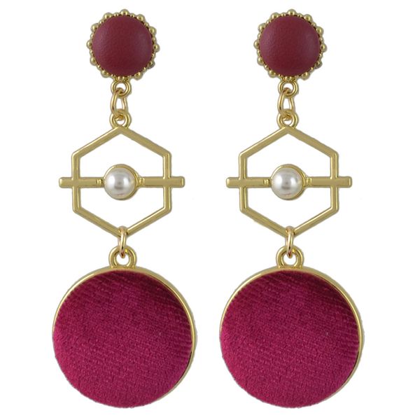 3 colors gold metal velvet ball long drop earrings for women ladies party fashion accessories, Golden
3 colors gold metal velvet ball long drop earrings for women ladies party fashion accessories, Golden