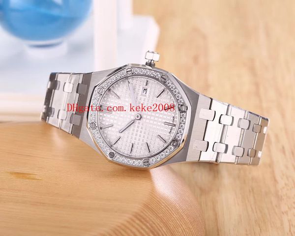 6 style luxur watch k8 factory 39mm 15300 15300st.oo.1220st.03 stainless steel quartz movement ladies mens watch watches, Slivery;brown
6 style luxur watch k8 factory 39mm 15300 15300st.oo.1220st.03 stainless steel quartz movement ladies mens watch watches, Slivery;brown