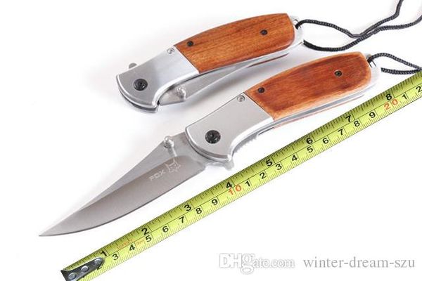 FOX DA70 56HRC POCKET KNIFE Wood Handle Folding Pocket EDC Knife Outdoor Gear Tactical Survival Camping Hunting Christmas Gift Knives P328R
FOX DA70 56HRC POCKET KNIFE Wood Handle Folding Pocket EDC Knife Outdoor Gear Tactical Survival Camping Hunting Christmas Gift Knives P328R