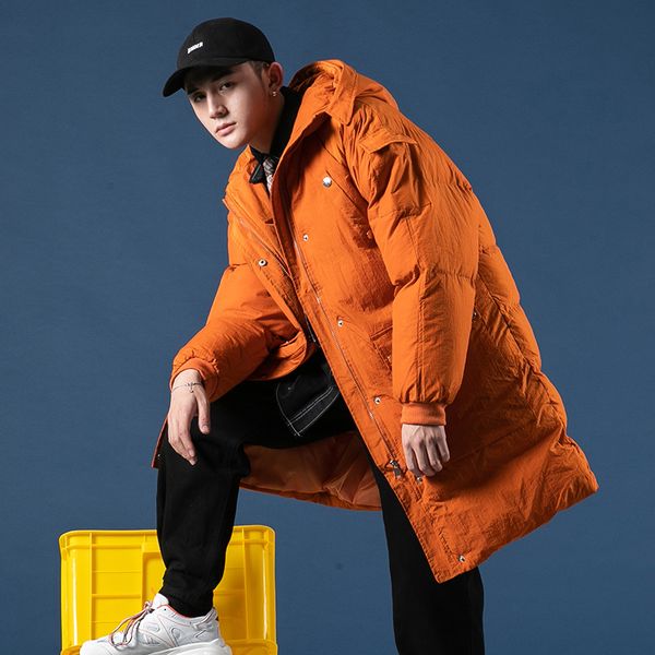 mixcubic 2018 winter british style hooded padded coat jackets for men casual loose long section warm hooded overcoat men,m-xxl, Black
mixcubic 2018 winter british style hooded padded coat jackets for men casual loose long section warm hooded overcoat men,m-xxl, Black