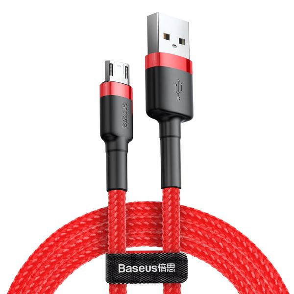 

Baseus 2.4A Micro USB кабель Fast USB зарядный кабель данных Нейлон кабель синхронизации для Sa