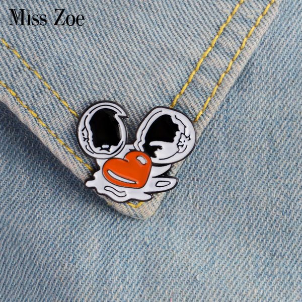 miss zoe broken egg enamel pin heart yolk brooch lapel pin simple icons pins button badge denim jeans cartoon fashion jewelry gift girl, Gray
miss zoe broken egg enamel pin heart yolk brooch lapel pin simple icons pins button badge denim jeans cartoon fashion jewelry gift girl, Gray
