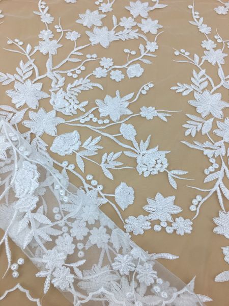 exquisite floral lace fabric, embroidery lace with wedding dress, sequins lace, formal party dress by 5 yard, White;gold
exquisite floral lace fabric, embroidery lace with wedding dress, sequins lace, formal party dress by 5 yard, White;gold