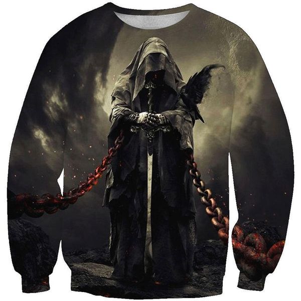 новая мода череп смешно 3d печати потеет мода одежда женщины мужчины толстовка повседневная пуловеры k34, Black 
новая мода череп смешно 3d печати потеет мода одежда женщины мужчины толстовка повседневная пуловеры k34, Black