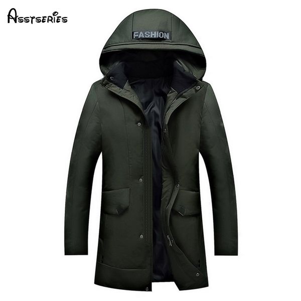 2018 winter the young male long thick cotton padded parkas winter cotton jacket slim fit solid down parkas d104, Black
2018 winter the young male long thick cotton padded parkas winter cotton jacket slim fit solid down parkas d104, Black