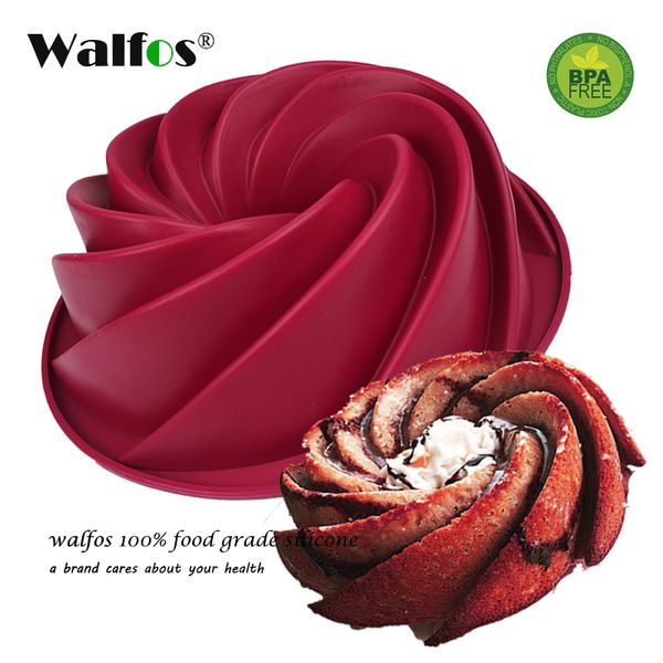 walfos grade 25*9cm big swirl shape silicone buer cake mould baking form tools for cake mold bakery baking dish bakeware
walfos grade 25*9cm big swirl shape silicone buer cake mould baking form tools for cake mold bakery baking dish bakeware