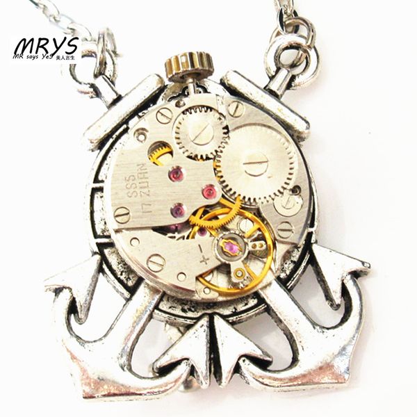 steampunk gothic mechanical watch parts movements gear sea anchor brooch pins collar pin pendant chain women men vintage jewelry, Black
steampunk gothic mechanical watch parts movements gear sea anchor brooch pins collar pin pendant chain women men vintage jewelry, Black