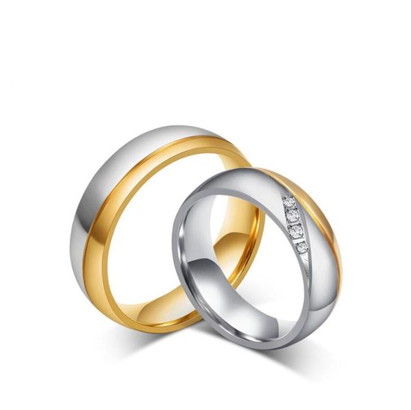 zhf jewelry rings for women man wedding ring gold-color 316l stainless steel promise jewelry ing, Silver
zhf jewelry rings for women man wedding ring gold-color 316l stainless steel promise jewelry ing, Silver