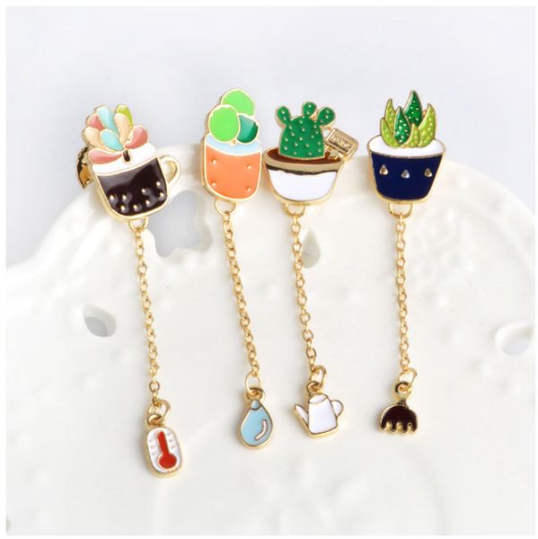 wholesale cute cactus with chain enamel pins suit short collar backpack hat badge lapels gift for children women brooch 2018 new jewelry, Gray
wholesale cute cactus with chain enamel pins suit short collar backpack hat badge lapels gift for children women brooch 2018 new jewelry, Gray