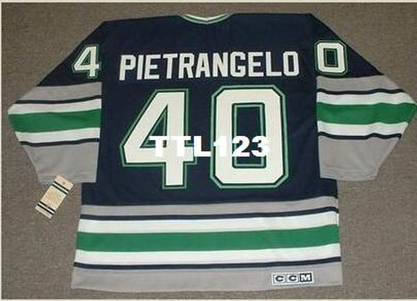 men #40 frank pietrangelo hartford whalers 1992 ccm vintage hockey jersey or custom any name or number retro jersey, Black;red
men #40 frank pietrangelo hartford whalers 1992 ccm vintage hockey jersey or custom any name or number retro jersey, Black;red