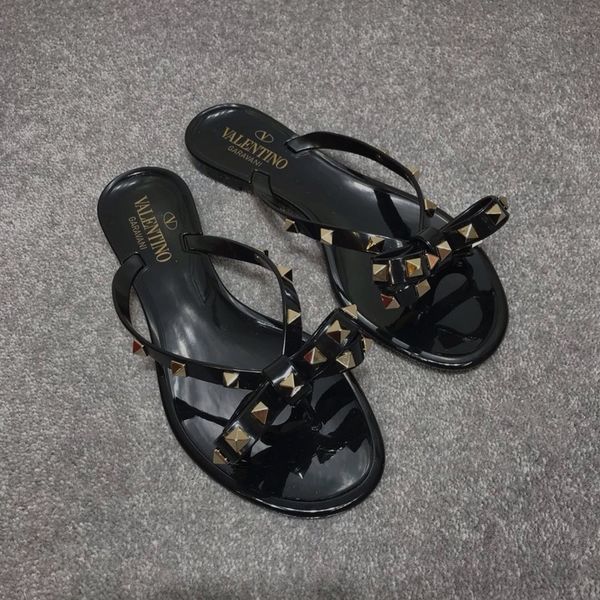 Size 36 40 new 2018 women ummer andal rivet big bowknot flip flop beach andalia feminina flat jelly de igner woman andal
Size 36 40 new 2018 women ummer andal rivet big bowknot flip flop beach andalia feminina flat jelly de igner woman andal