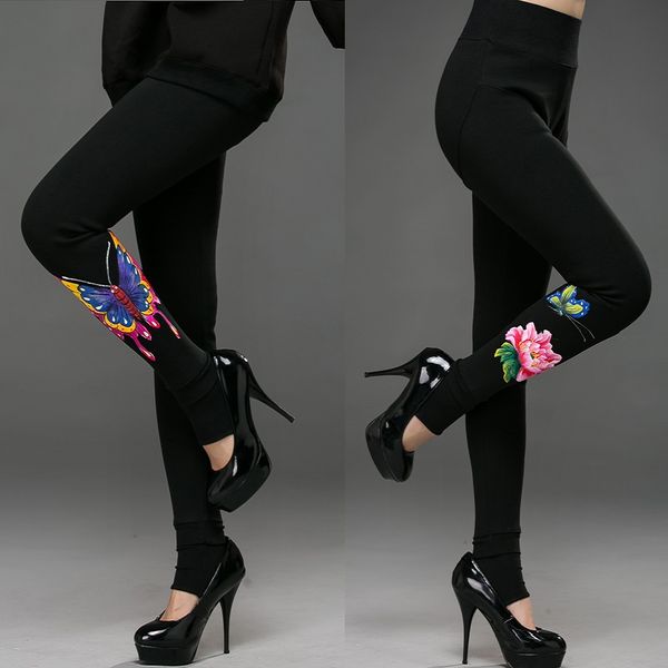 new2017women plus size china style hand painted pants high waist warm thick velvet stretchy trousers cotton pants leggingxxxxxxl, Black;white
new2017women plus size china style hand painted pants high waist warm thick velvet stretchy trousers cotton pants leggingxxxxxxl, Black;white