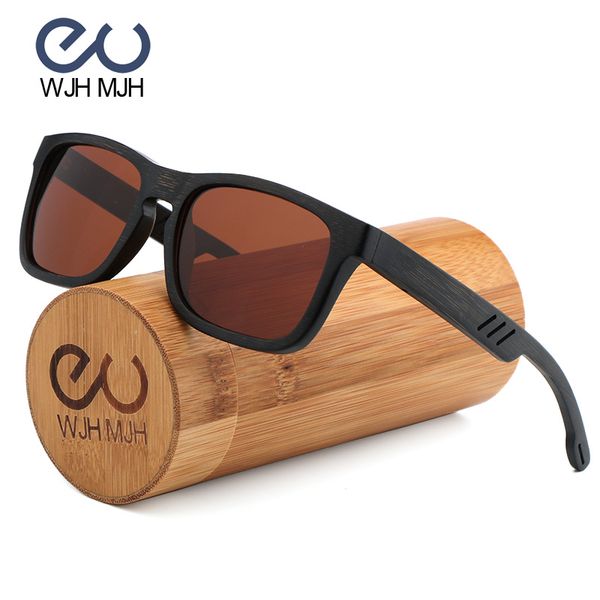 wjh mjh handmade wooden drive personality sunglasses square polarized sun glasses vintage sunglasses in gift box, White;black
wjh mjh handmade wooden drive personality sunglasses square polarized sun glasses vintage sunglasses in gift box, White;black