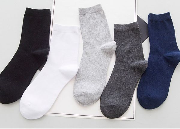 new casual men's business socks for men cotton crew autumn winter black white socks meias homens 5 pairs big size
new casual men's business socks for men cotton crew autumn winter black white socks meias homens 5 pairs big size