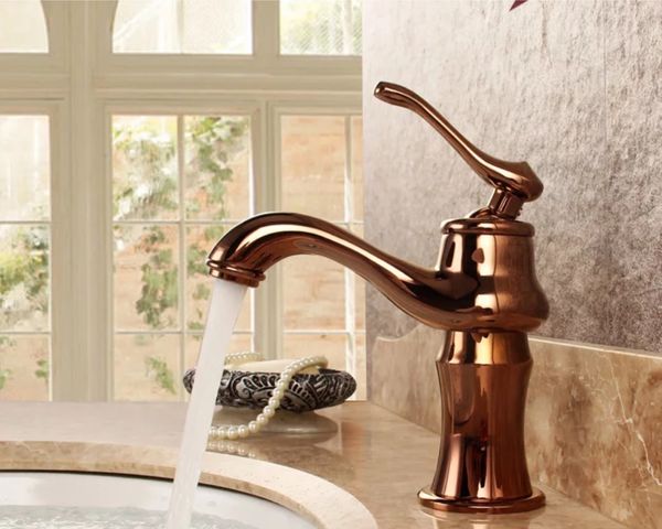 Bathroom Faucets Bronze rose gold Color Faucet Brass Bath Basin Mixer Tap with Hot and Cold Water Mixer Tap Sink Crane
Bathroom Faucets Bronze rose gold Color Faucet Brass Bath Basin Mixer Tap with Hot and Cold Water Mixer Tap Sink Crane
