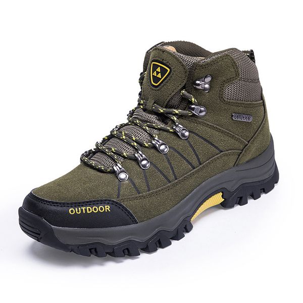 winter hiking shoes men waterproof outdoor hiking boots athletic sneakers genuine leathe walking mountain trekking shoes, Black
winter hiking shoes men waterproof outdoor hiking boots athletic sneakers genuine leathe walking mountain trekking shoes, Black