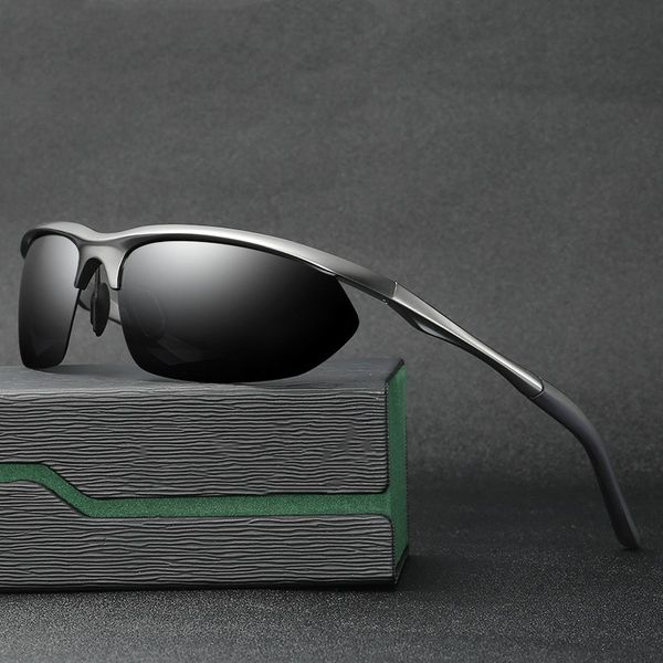 classic hd polarized men's sunglasses aluminum magnesium frame car driving sunglasses men sports for fishing golf sun glasses, White;black
classic hd polarized men's sunglasses aluminum magnesium frame car driving sunglasses men sports for fishing golf sun glasses, White;black