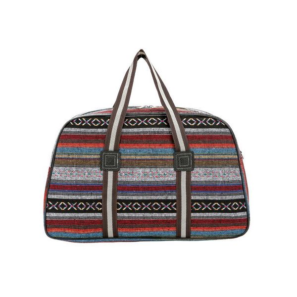 wobag fashion men and women travel bag storage bag folding travel color stripe short-distance large capacity
wobag fashion men and women travel bag storage bag folding travel color stripe short-distance large capacity