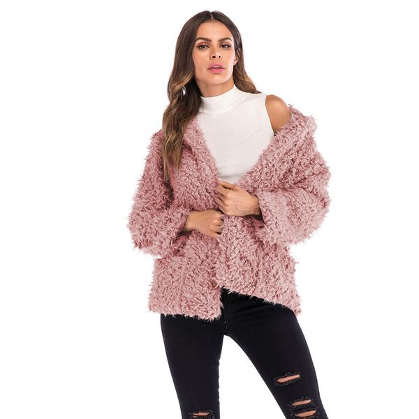 wsyore europe women faux fur coat 2018 new autumn winter plus size outwear thick hooded fur jacket women loose winter coat ns770, Black
wsyore europe women faux fur coat 2018 new autumn winter plus size outwear thick hooded fur jacket women loose winter coat ns770, Black