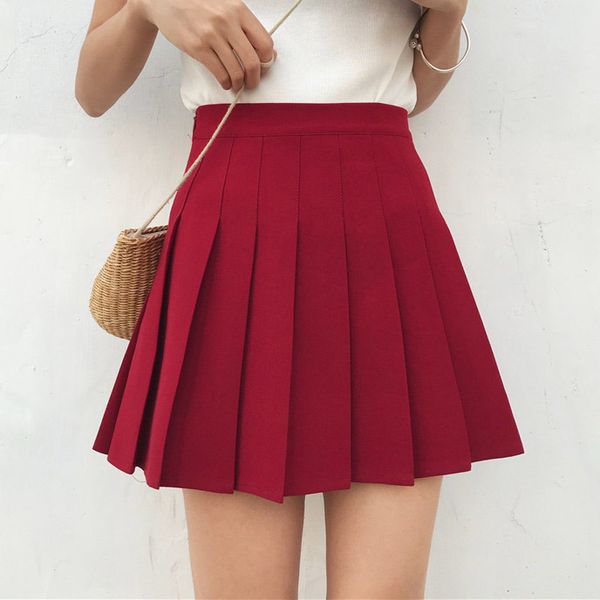high waist lolita pleated skirts girls a-line mini sailor skirt plus size school uniform skirts falda femininas, Black
high waist lolita pleated skirts girls a-line mini sailor skirt plus size school uniform skirts falda femininas, Black