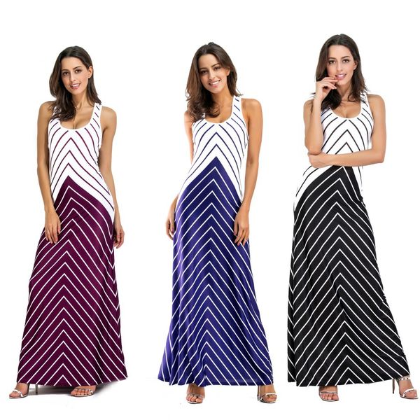 new bodycon cocktail party elegant women sleeveless striped vest full dress dress short burgundy women party dress, Black;gray
new bodycon cocktail party elegant women sleeveless striped vest full dress dress short burgundy women party dress, Black;gray