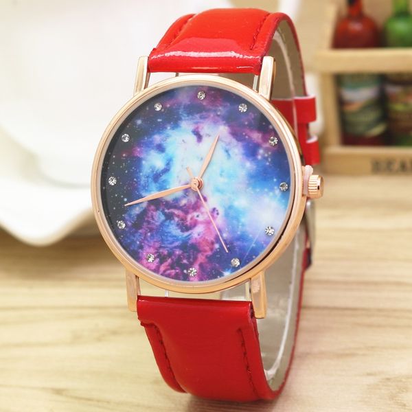 starry sky outer space wristwatch little stars luxury casual quartz blue leather women watch creative planet lady watches, Slivery;brown
starry sky outer space wristwatch little stars luxury casual quartz blue leather women watch creative planet lady watches, Slivery;brown