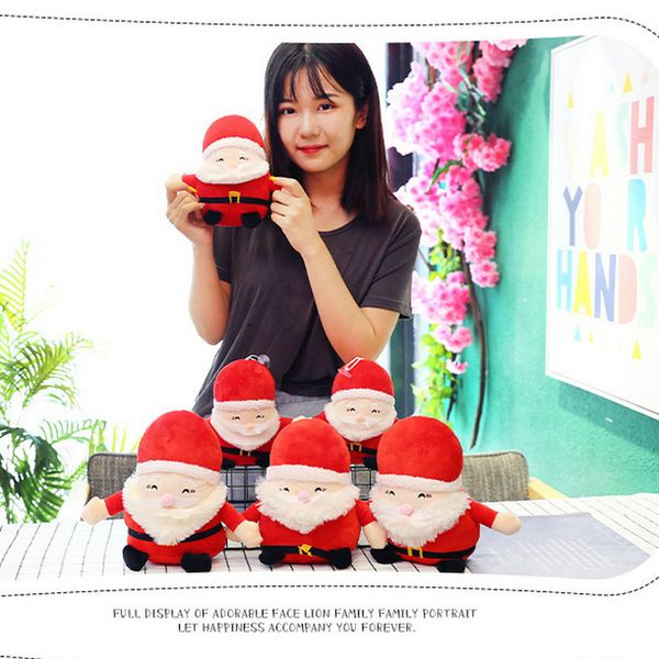 DHL 10PCS Christmas Santa Claus machine baby doll Plush Toys 20CM Ornaments Decoration For Home Xmas New Year Kids Gift Saint Nicholas toys
DHL 10PCS Christmas Santa Claus machine baby doll Plush Toys 20CM Ornaments Decoration For Home Xmas New Year Kids Gift Saint Nicholas toys