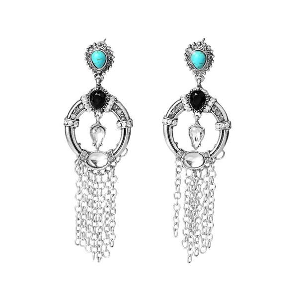 tassel chandelier earrings jewelry fashion women bohemia gold plated silver plated chains tassels long dangle turquoise earings drop ship, Golden;silver
tassel chandelier earrings jewelry fashion women bohemia gold plated silver plated chains tassels long dangle turquoise earings drop ship, Golden;silver