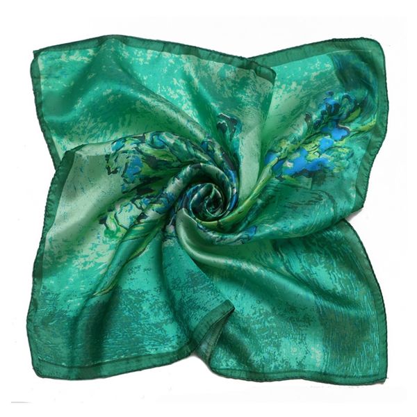 lesida 100% silk scarves women square bandana solid color flower print kerchief female foulards neck scarf 53*53cm zs5031, Blue;gray
lesida 100% silk scarves women square bandana solid color flower print kerchief female foulards neck scarf 53*53cm zs5031, Blue;gray