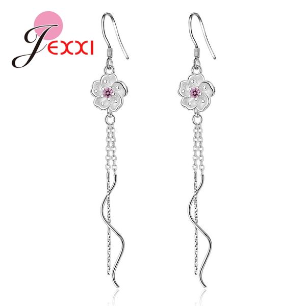 jexxi elegance women bridal wedding drop earrings accessories with pink clear cz flowers design real 925 sterling silver brincos
jexxi elegance women bridal wedding drop earrings accessories with pink clear cz flowers design real 925 sterling silver brincos