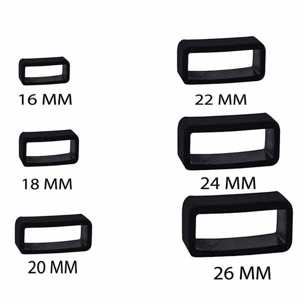shellhard 10pcs watch strap keeper 7 sizes rubber black retaining ring loop keeper for watch strap band buckle repair tools
shellhard 10pcs watch strap keeper 7 sizes rubber black retaining ring loop keeper for watch strap band buckle repair tools