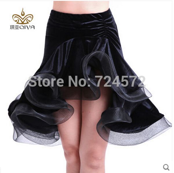 latin dance clothes senior korea velvet skirt for latin dancing skirt for women dance fishtail, Black;red
latin dance clothes senior korea velvet skirt for latin dancing skirt for women dance fishtail, Black;red