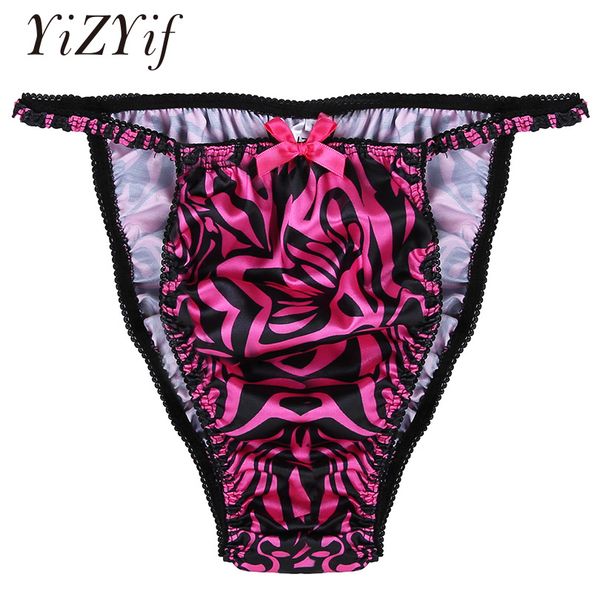 yizyif mens underwear briefs sissy lingerie gay men underwear floral print lace low rise high cut bikini briefs panties, Black;white
yizyif mens underwear briefs sissy lingerie gay men underwear floral print lace low rise high cut bikini briefs panties, Black;white