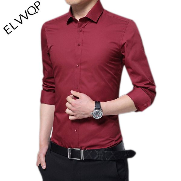 2018 new autumn cotton dress shirts mens casual shirt casual men plus size 5xl slim solid fit social shirts lf831, White;black
2018 new autumn cotton dress shirts mens casual shirt casual men plus size 5xl slim solid fit social shirts lf831, White;black