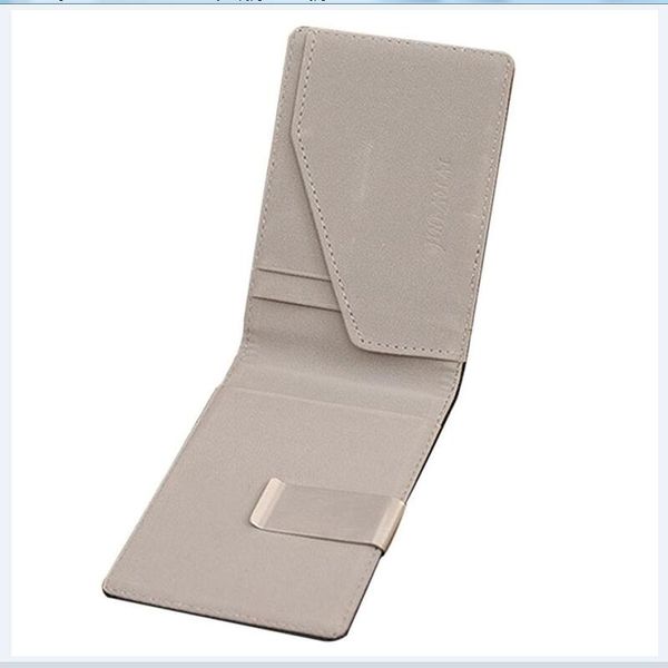 fashion men money clips pu leather magic credit id cardholder 2 folds open clamp clip for dollar cash wallets porte monnaie, Black
fashion men money clips pu leather magic credit id cardholder 2 folds open clamp clip for dollar cash wallets porte monnaie, Black