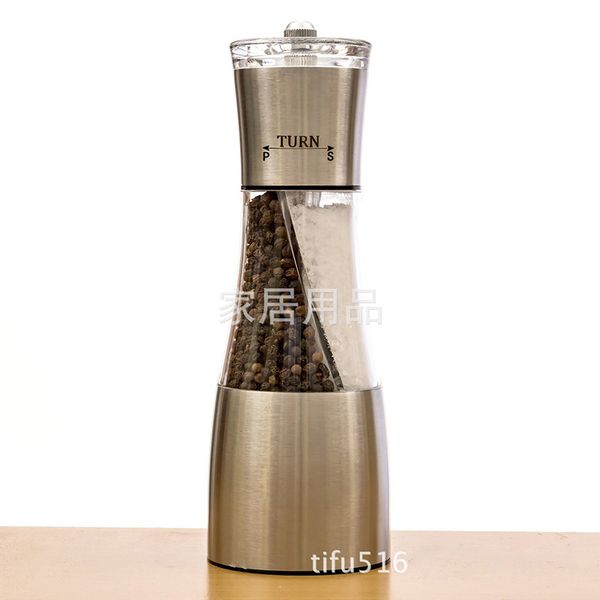 Pepper Mills Stainless Steel 201 Double Head Manual Pepper Grinder 2 in 1 Combination Pepper Mills
Pepper Mills Stainless Steel 201 Double Head Manual Pepper Grinder 2 in 1 Combination Pepper Mills