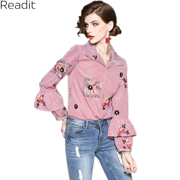 readit embroidery blouse 2018 spring woman blouse embroidery white red strip printed shirt lantern sleeve cute shirt b2870
readit embroidery blouse 2018 spring woman blouse embroidery white red strip printed shirt lantern sleeve cute shirt b2870