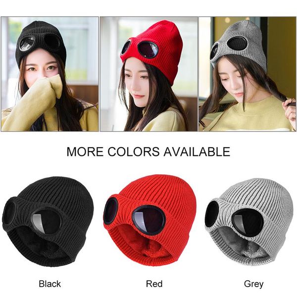 double-use pilot winter knitted cap thickened glasses skullies with women hat beanies men warm for removable ski cfetq, Blue;gray
double-use pilot winter knitted cap thickened glasses skullies with women hat beanies men warm for removable ski cfetq, Blue;gray