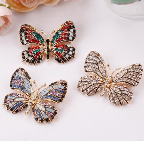 12pcs butterfly pin fashion jewelry colorful rhinestone butterfly brooches alloy enameled animal brooch pin apparel accessories, Gray
12pcs butterfly pin fashion jewelry colorful rhinestone butterfly brooches alloy enameled animal brooch pin apparel accessories, Gray