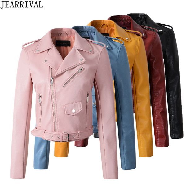 autumn winter fashion women pu leather jacket bright color faux leather zipper motorcycle coat bomber short biker jacket outwear, Black
autumn winter fashion women pu leather jacket bright color faux leather zipper motorcycle coat bomber short biker jacket outwear, Black