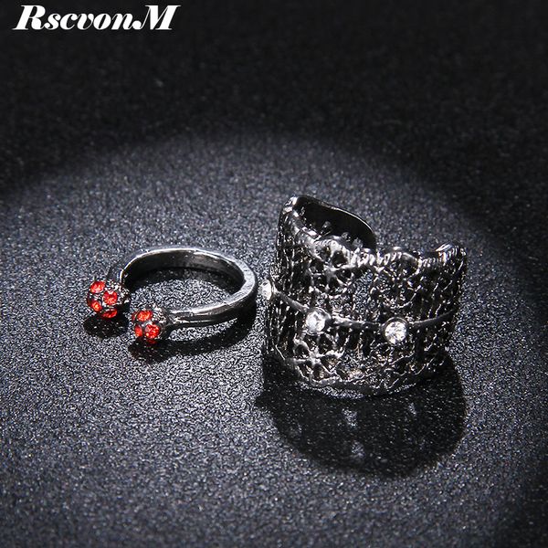 whole salerscvonm vintage engagement jewelry 2 pcs princess cut black filled red cz stone women men wedding ring sets bijoux jewelry, Golden;silver
whole salerscvonm vintage engagement jewelry 2 pcs princess cut black filled red cz stone women men wedding ring sets bijoux jewelry, Golden;silver