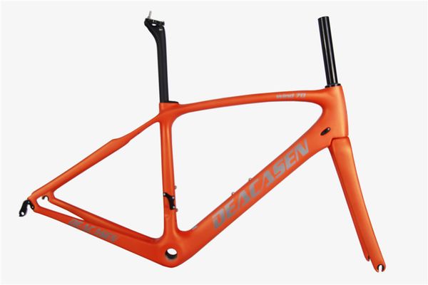 2018 new design carbon road frame chinese deacasen carbon bike frame+fork+seatpost +headset+clamp ems ing
2018 new design carbon road frame chinese deacasen carbon bike frame+fork+seatpost +headset+clamp ems ing